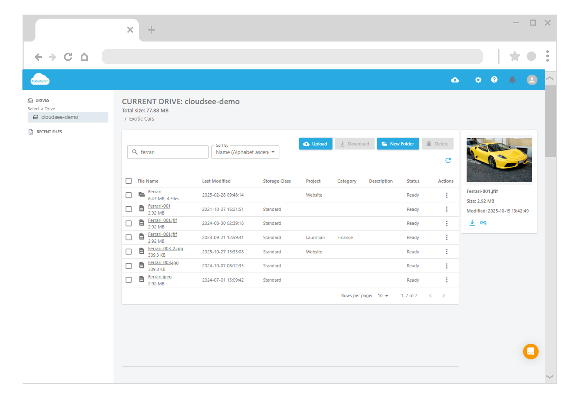 CloudSee Drive: Sub-Second Search Across Millions of Amazon S3 Files