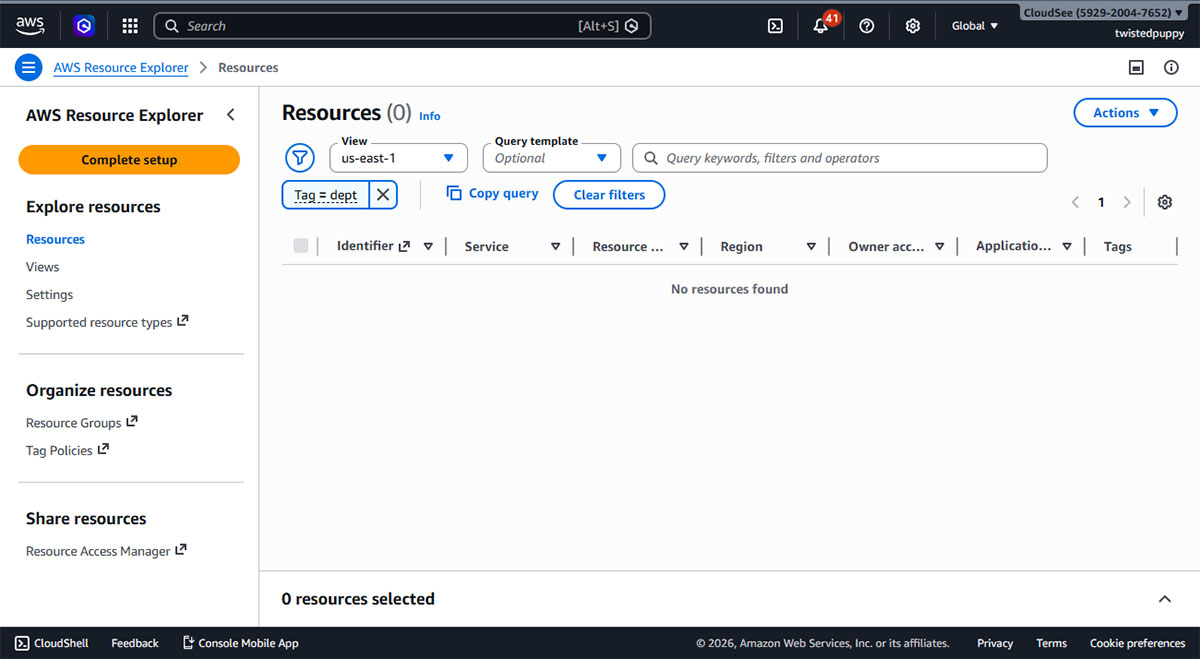 CloudSee Drive: Tag Explorer vs Resource Explorer
